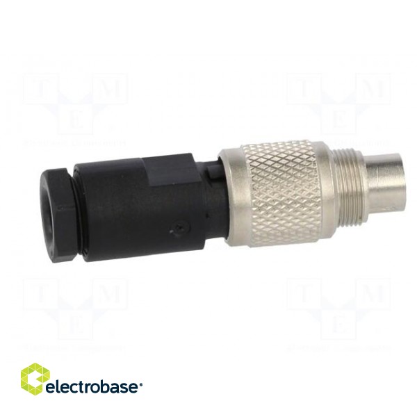Connector: M9 | plug | male | Plating: gold-plated | 125V | IP67 | PIN: 3 image 7