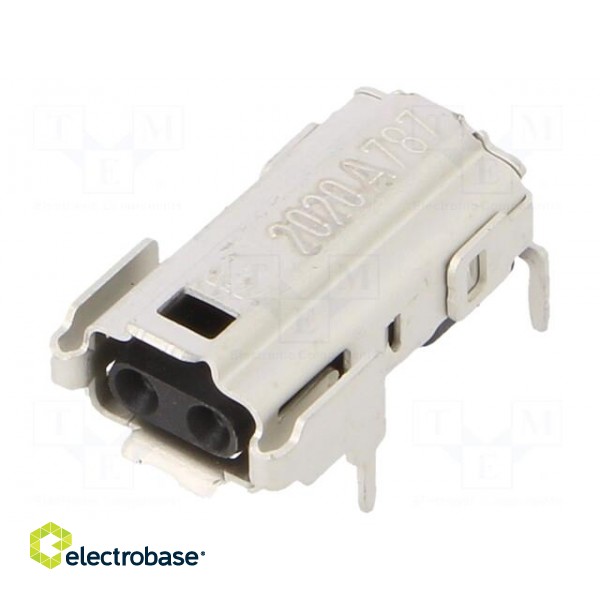 Connector: Single Pair Ethernet | socket | T1 Industrial | female paveikslėlis 1