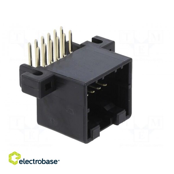 Connector: wire-board | .040 MULTILOCK | male | socket | on PCBs | THT image 8