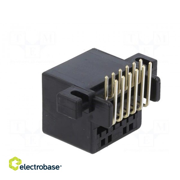 Connector: wire-board | .040 MULTILOCK | male | socket | on PCBs | THT фото 4
