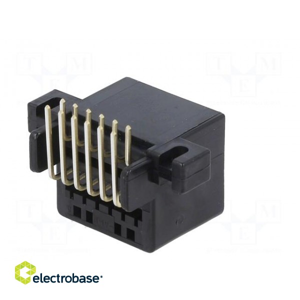 Connector: wire-board | .040 MULTILOCK | male | socket | on PCBs | THT фото 6