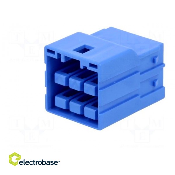 Connector: wire-wire | plug | CP-4.5 | hermaphrodite | PIN: 6 | 4.5mm image 2