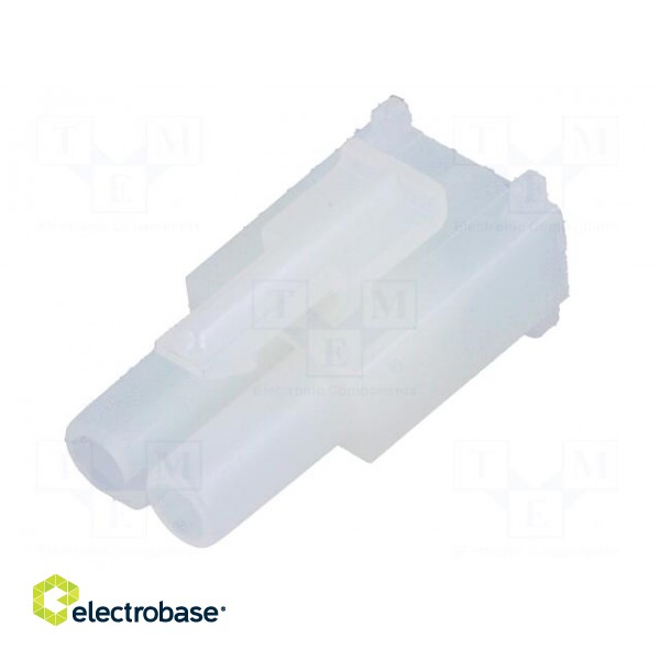 Plug | Connector: wire-wire/PCB | Standard .093" | male/female paveikslėlis 3