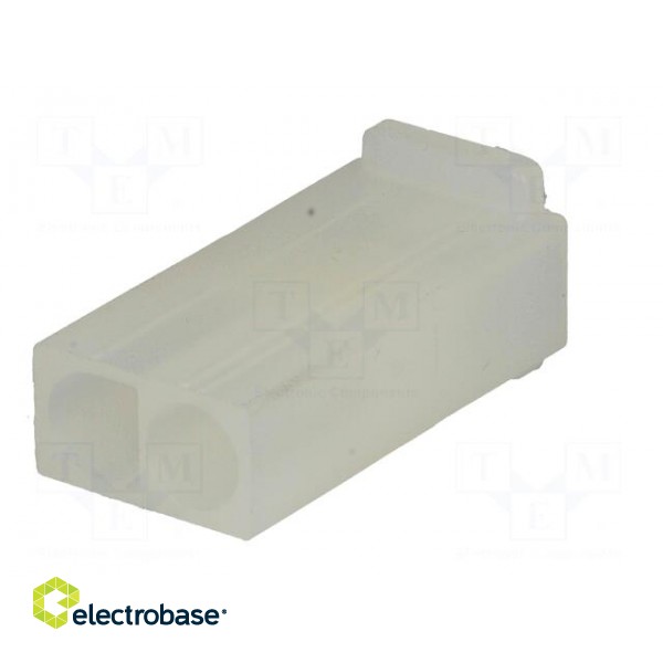 Socket,plug | Connector: wire-wire/PCB | Standard .093" | PIN: 2 paveikslėlis 2