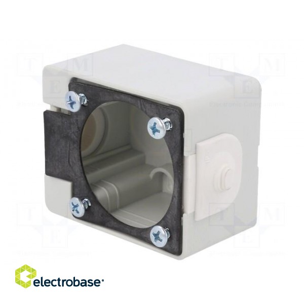 Connector accessories: housing | grey | surface-mounted фото 1
