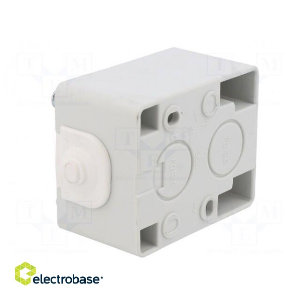 Connector accessories: housing | grey | surface-mounted paveikslėlis 4