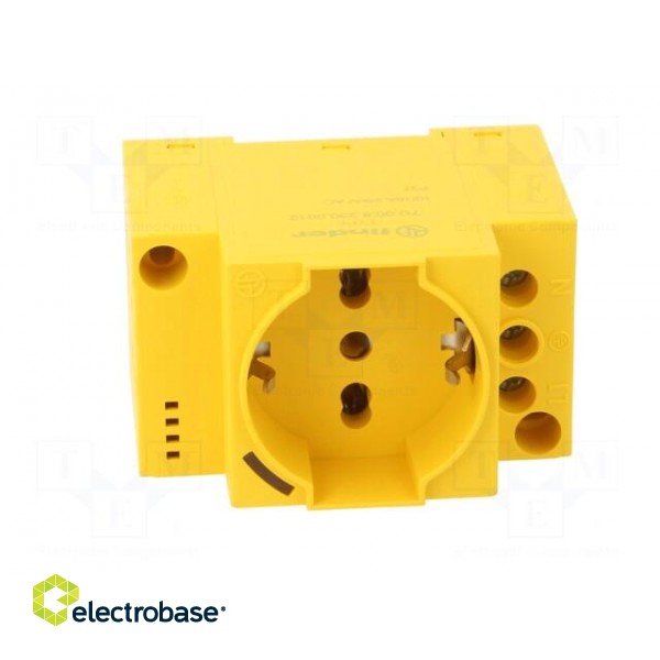 Connector: AC supply | female | socket | 250VAC | 16A | Type: with LED paveikslėlis 9