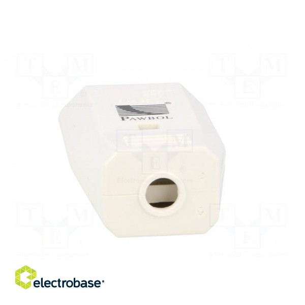 Connector: AC supply | female | socket | 2P | 250VAC | 10A | Type: flat image 5