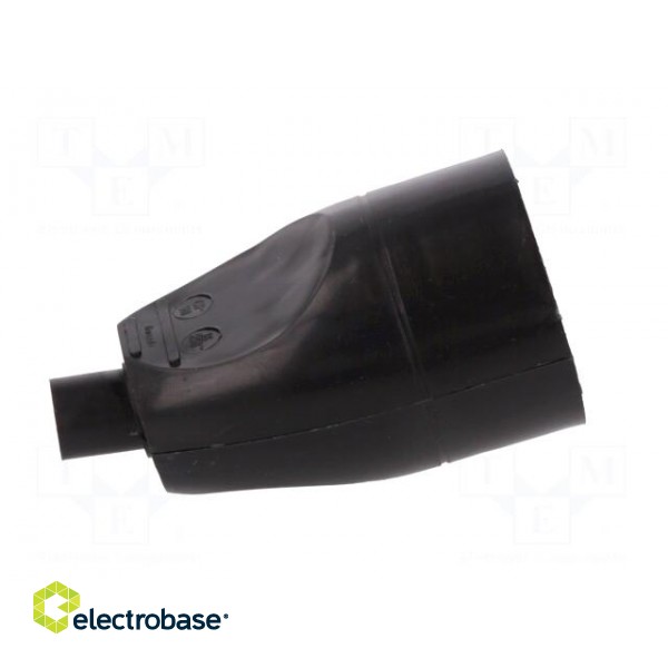 Connector: AC supply | female | socket | 2P | 250VAC | 16A | Type: round paveikslėlis 7