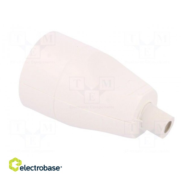 Connector: AC supply | female | socket | 2P | 250VAC | 16A | Type: round image 4
