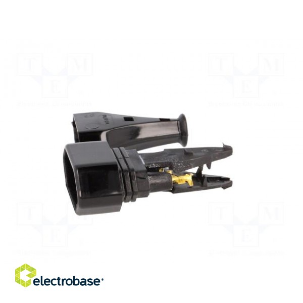Connector: AC supply | female | socket | 2P | 250VAC | 2.5A | Type: flat paveikslėlis 3
