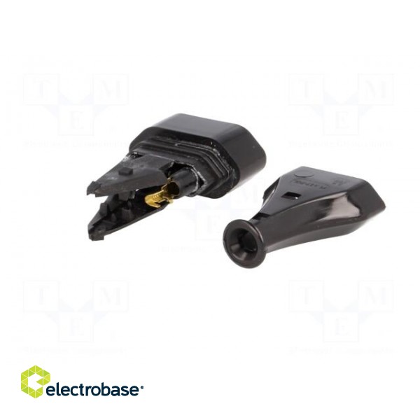 Connector: AC supply | female | socket | 2P | 250VAC | 2.5A | Type: flat paveikslėlis 6