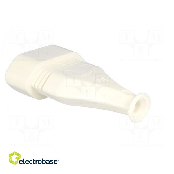 Connector: AC supply | female | socket | 2P | 250VAC | 2.5A | Type: flat image 4