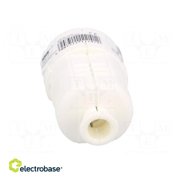 Connector: AC supply | female | socket | 2P+PE | 230VAC | 16A | white image 5