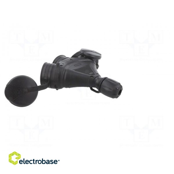 Connector: AC supply | female | socket | 2P+PE | 250VAC | 16A | for cable paveikslėlis 4