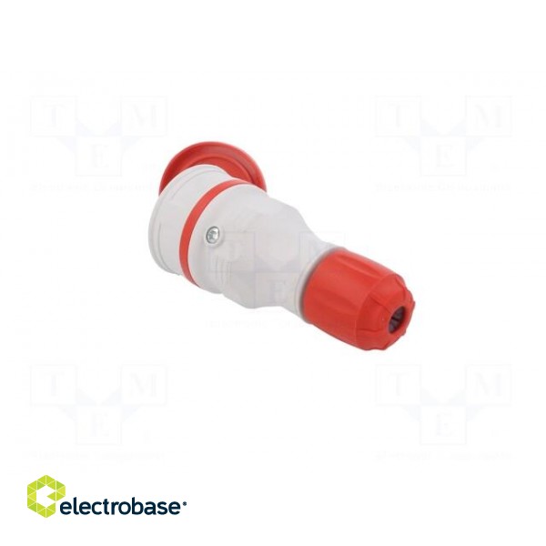 Connector: AC supply | female | socket | 2P+PE | 250VAC | 16A | for cable paveikslėlis 4