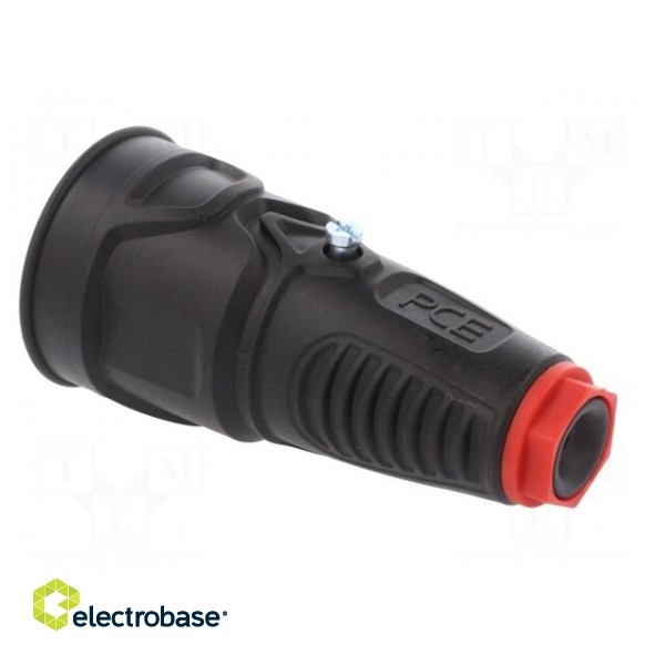 Connector: AC supply | female | socket | 2P+PE | 250VAC | 16A | for cable paveikslėlis 4