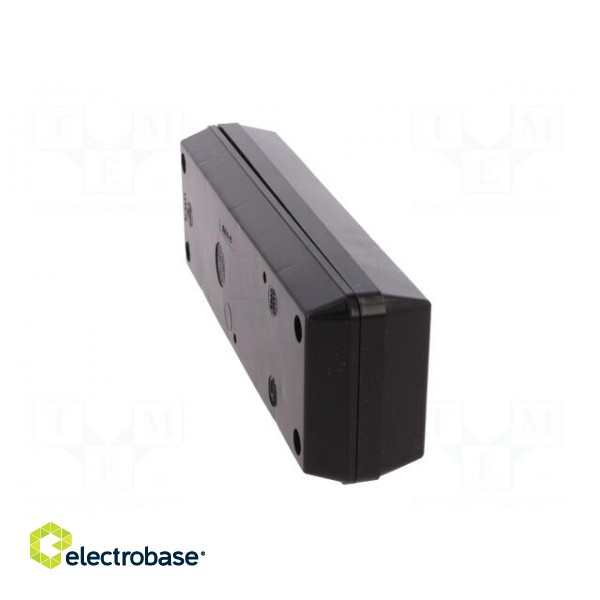 Connector: AC supply | female | splitter | 2P+PE | 250VAC | 16A | black image 7