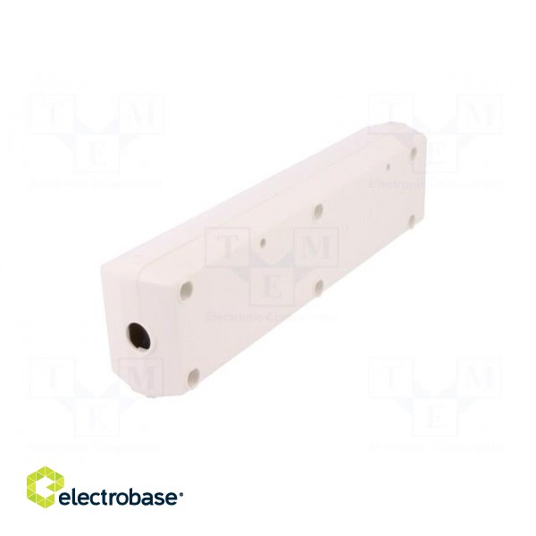 Connector: AC supply | female | splitter | 2P+PE | 250VAC | 16A | white фото 4