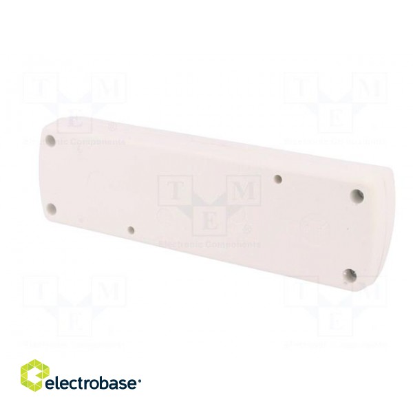 Connector: AC supply | female | splitter | 2P+PE | 250VAC | 16A | white paveikslėlis 6
