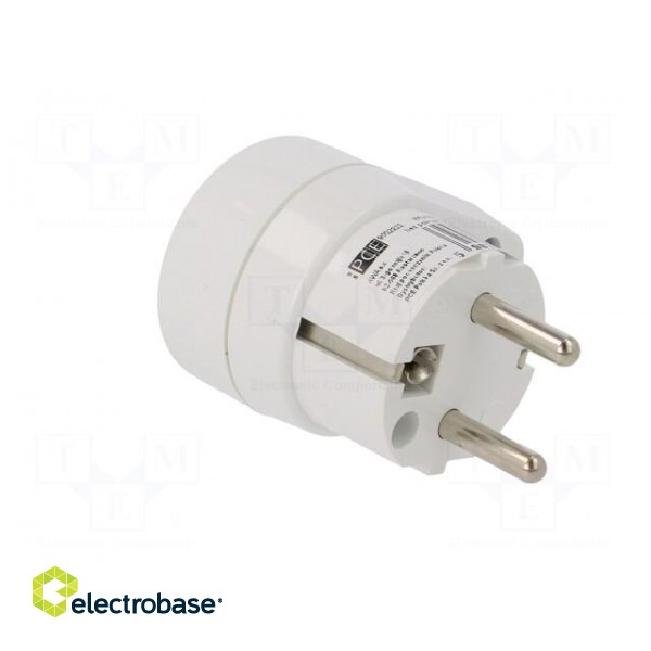 Connector: AC supply | male + female | plug/socket | 2P+PE | 250VAC фото 8