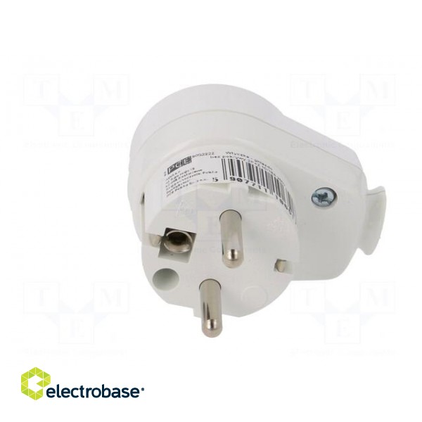 Connector: AC supply | male + female | plug/socket | 2P+PE | 250VAC фото 9