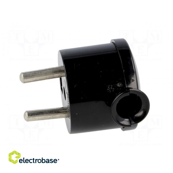 Connector: AC supply | male | plug | 2P+PE | 230VAC | 16A | black | PIN: 3 paveikslėlis 3