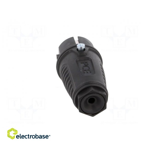 Connector: AC supply | male | plug | 2P+PE | 250VAC | 16A | for cable image 5