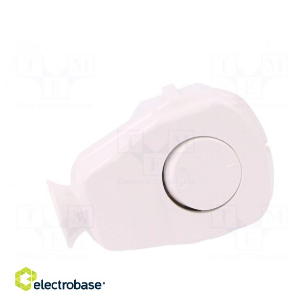 Connector: AC supply | male | plug | 2P+PE | 250VAC | 16A | white | PIN: 3 image 5