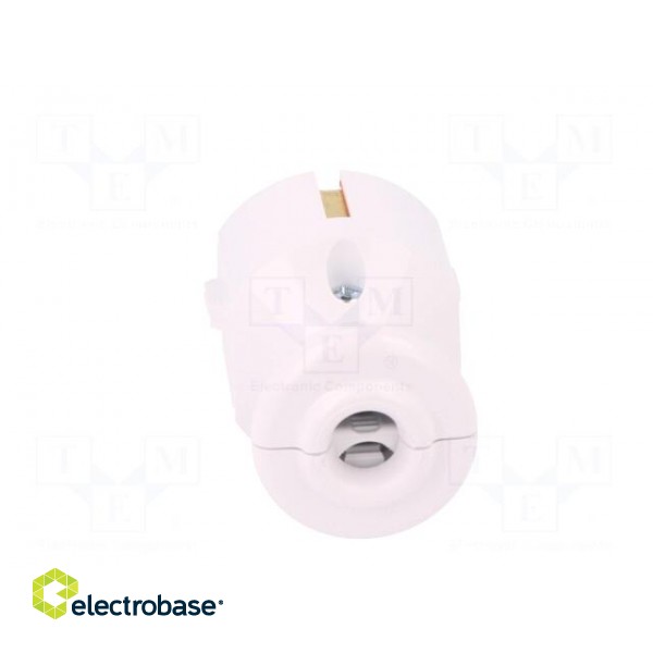Connector: AC supply | male | plug | 2P+PE | 250VAC | 16A | white | PIN: 3 image 5