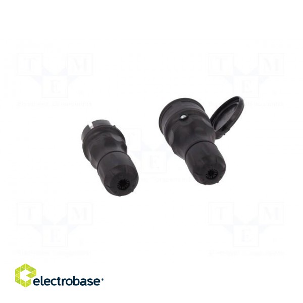 Connector: AC supply | male,female | socket,plug | 2P+PE | 250VAC | 16A image 6