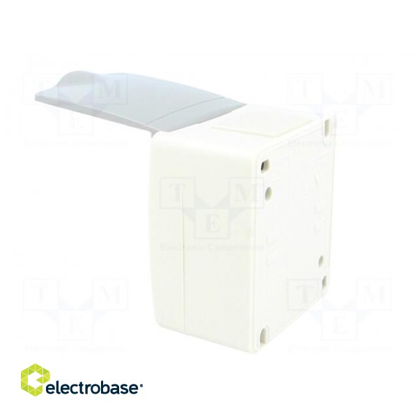 Connector: AC supply | socket | 2P+PE | 250VAC | 16A | grey | PIN: 3 | IP44 image 4