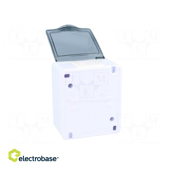 Connector: AC supply | socket | 2P+PE | 250VAC | 16A | white | PIN: 3 | IP44 фото 5