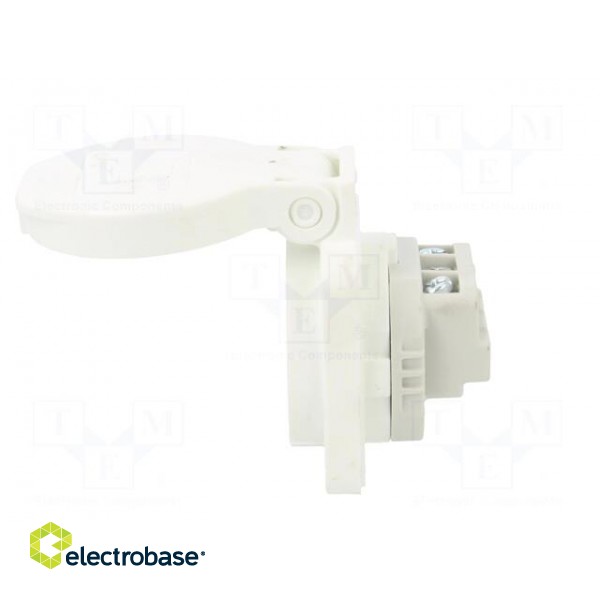 Connector: AC supply | socket | 2P+PE | 250VAC | 16A | white | PIN: 3 | IP54 paveikslėlis 3