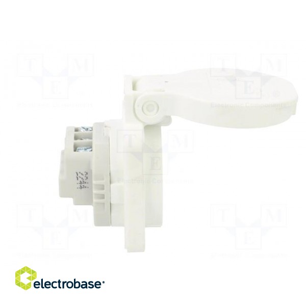 Connector: AC supply | socket | 2P+PE | 250VAC | 16A | white | PIN: 3 | IP54 paveikslėlis 7