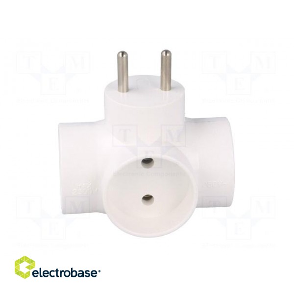 Connector: AC supply | splitter | 2P | Type: round,with backlight paveikslėlis 9