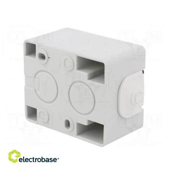 Connector accessories: housing | grey | surface-mounted image 6