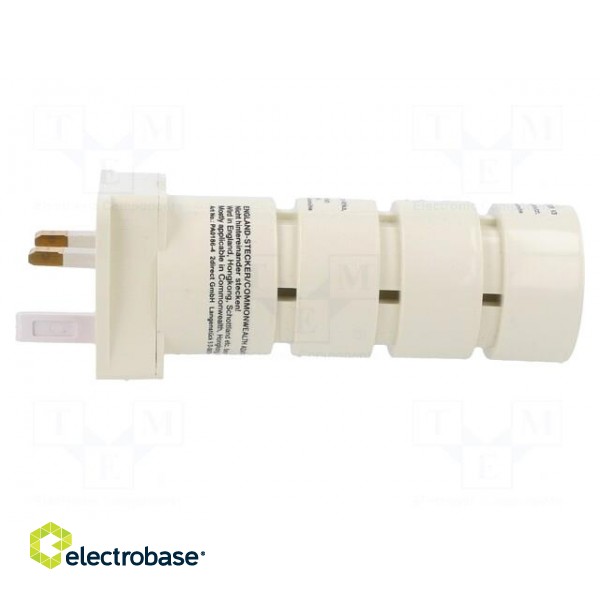 Transition: adapter | 2P | white | PIN: 2 фото 3
