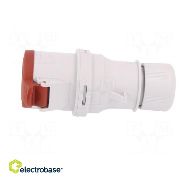 Connector: AC supply 3-phase | plug | female | 16A | 400VAC | IEC 60309 image 3