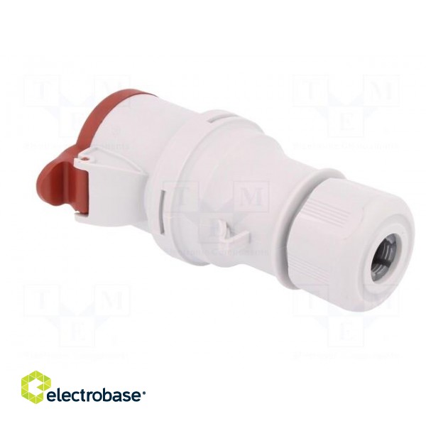 Connector: AC supply 3-phase | plug | female | 16A | 400VAC | IEC 60309 image 4