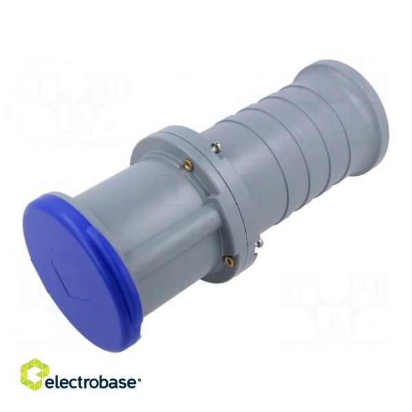 Connector: AC supply 3-phase | plug | female | 63A | 250VAC | IEC 60309 image 1