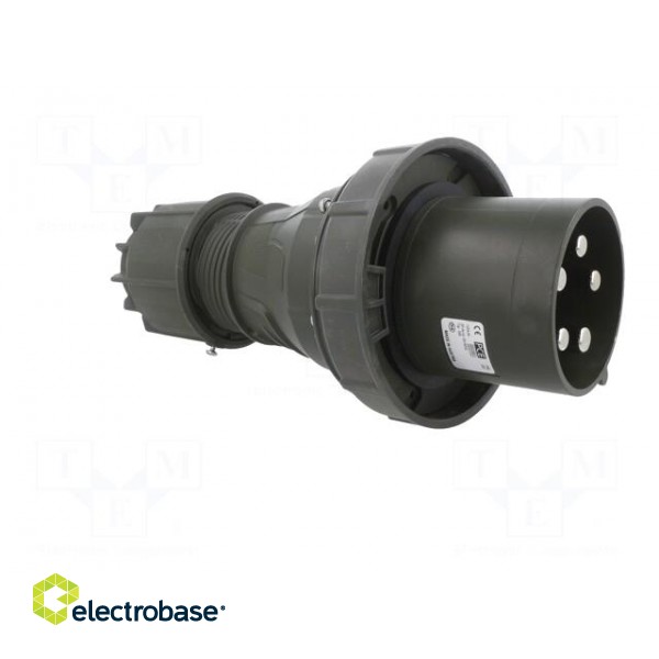 Connector: AC supply 3-phase | plug | male | 125A | 400VAC | IEC 60309 paveikslėlis 9