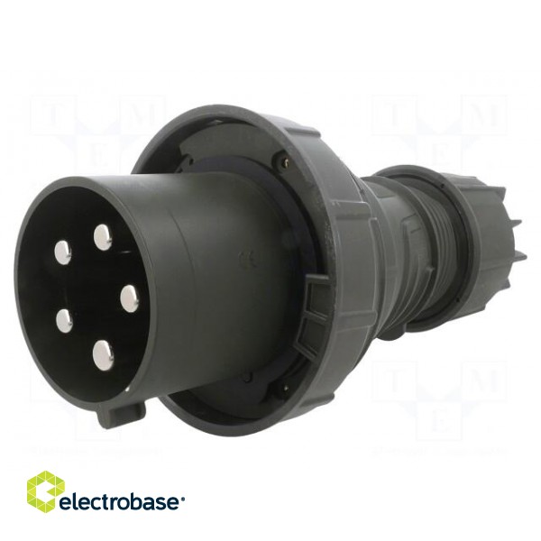 Connector: AC supply 3-phase | plug | male | 125A | 400VAC | IEC 60309 paveikslėlis 1
