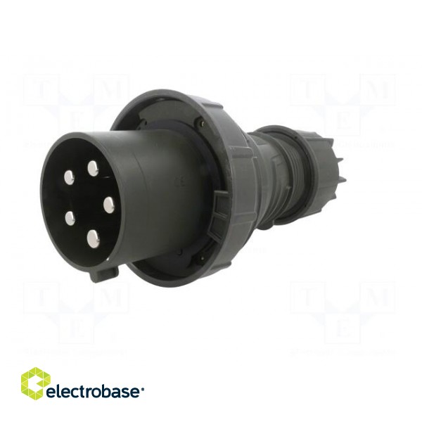 Connector: AC supply 3-phase | plug | male | 125A | 400VAC | IEC 60309 paveikslėlis 3