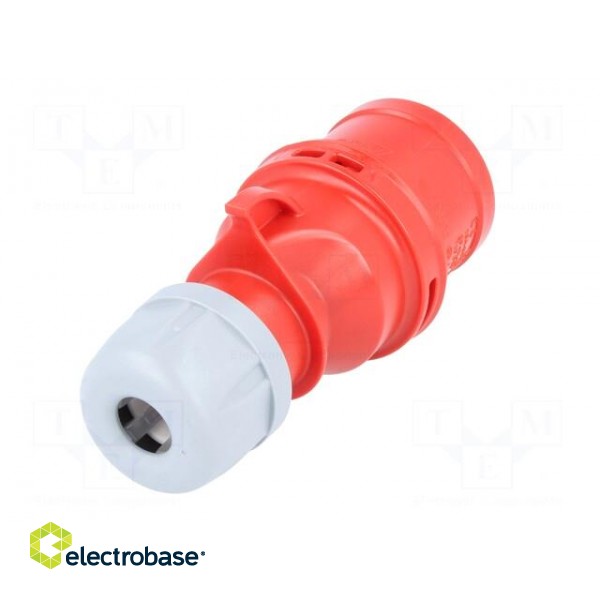 Connector: AC supply 3-phase | plug | male | 16A | 400VAC | IEC 60309 фото 6