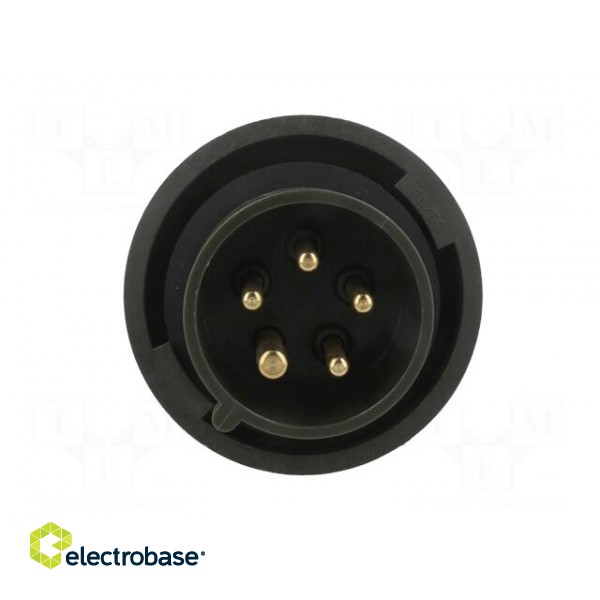 Connector: AC supply 3-phase | plug | male | 16A | 400VAC | IEC 60309 image 9