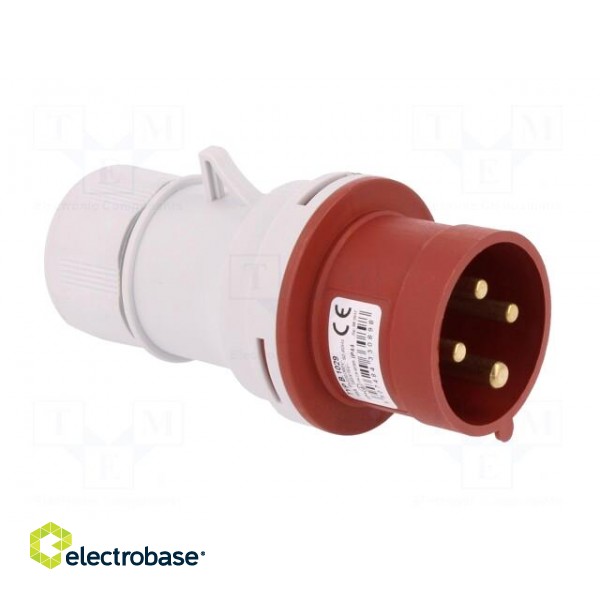 Connector: AC supply 3-phase | plug | male | 16A | 400VAC | IEC 60309 image 8