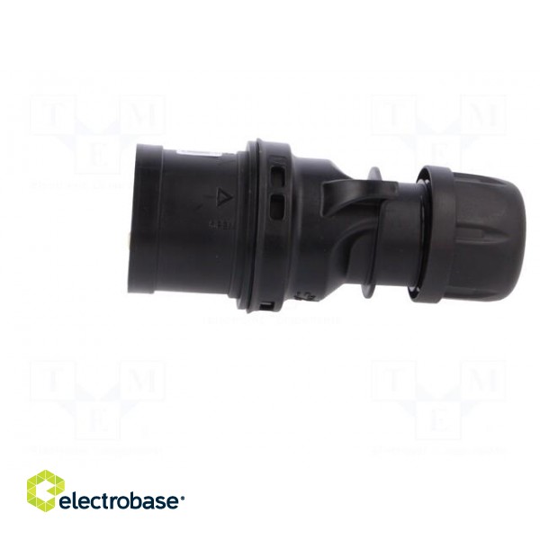Connector: AC supply 3-phase | plug | male | 16A | 400VAC | IP44 | PIN: 4 image 3