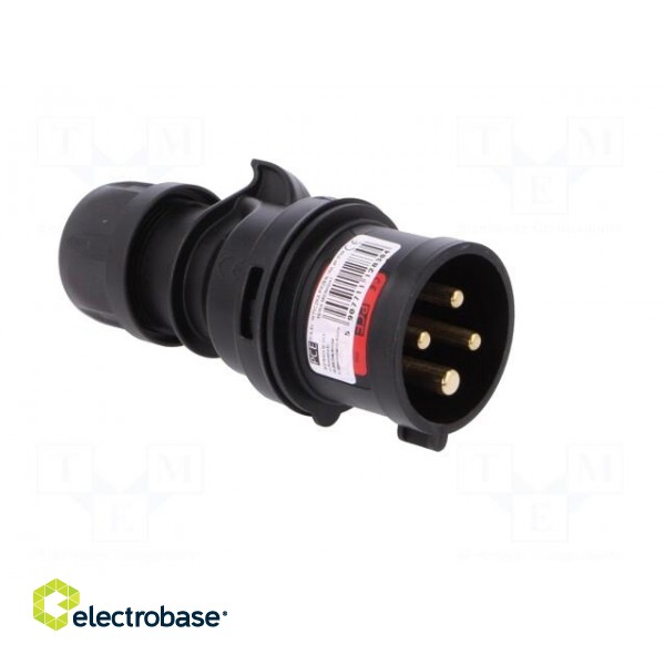 Connector: AC supply 3-phase | plug | male | 16A | 400VAC | IP44 | PIN: 4 image 8