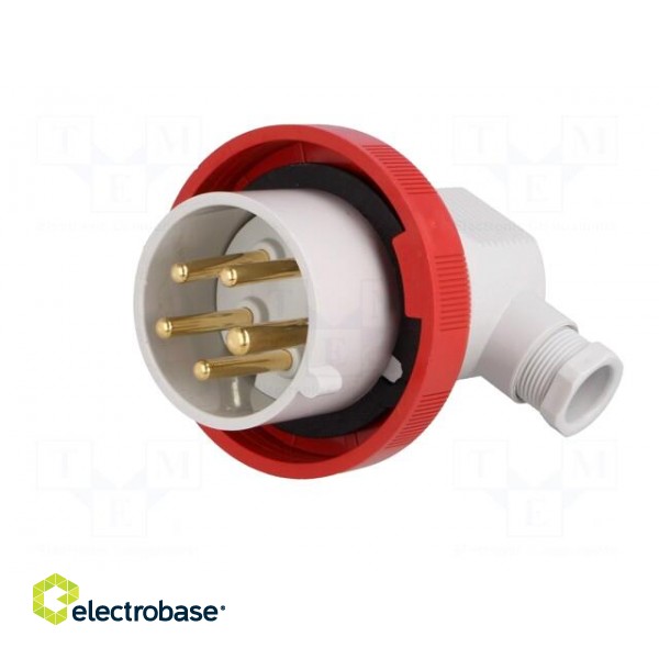 Connector: AC supply 3-phase | plug | male | 16A | 415VAC | IEC 60309 image 2